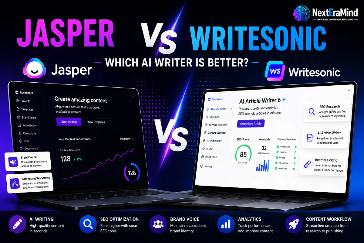 Jasper vs Writesonic: Which AI Writer Is Better?