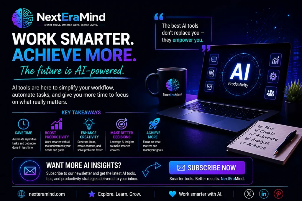 Work smarter with AI productivity tools